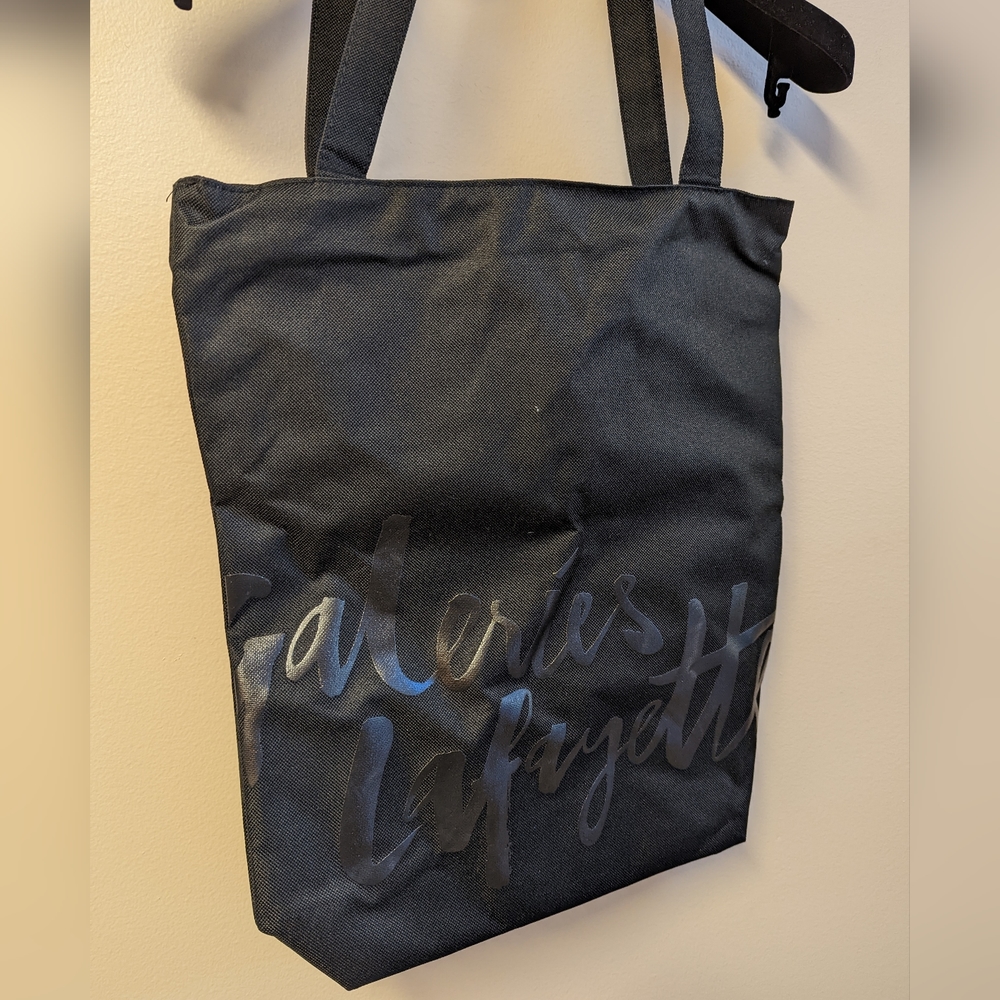 4 /$25 Galeries Lafayette Paris Department Store Black Reusable Tote